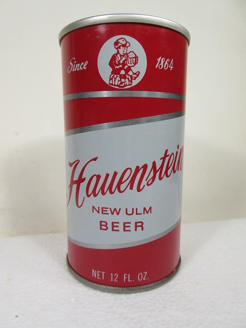 Hauenstein New Ulm Beer - Hauenstein - enamel red - Click Image to Close